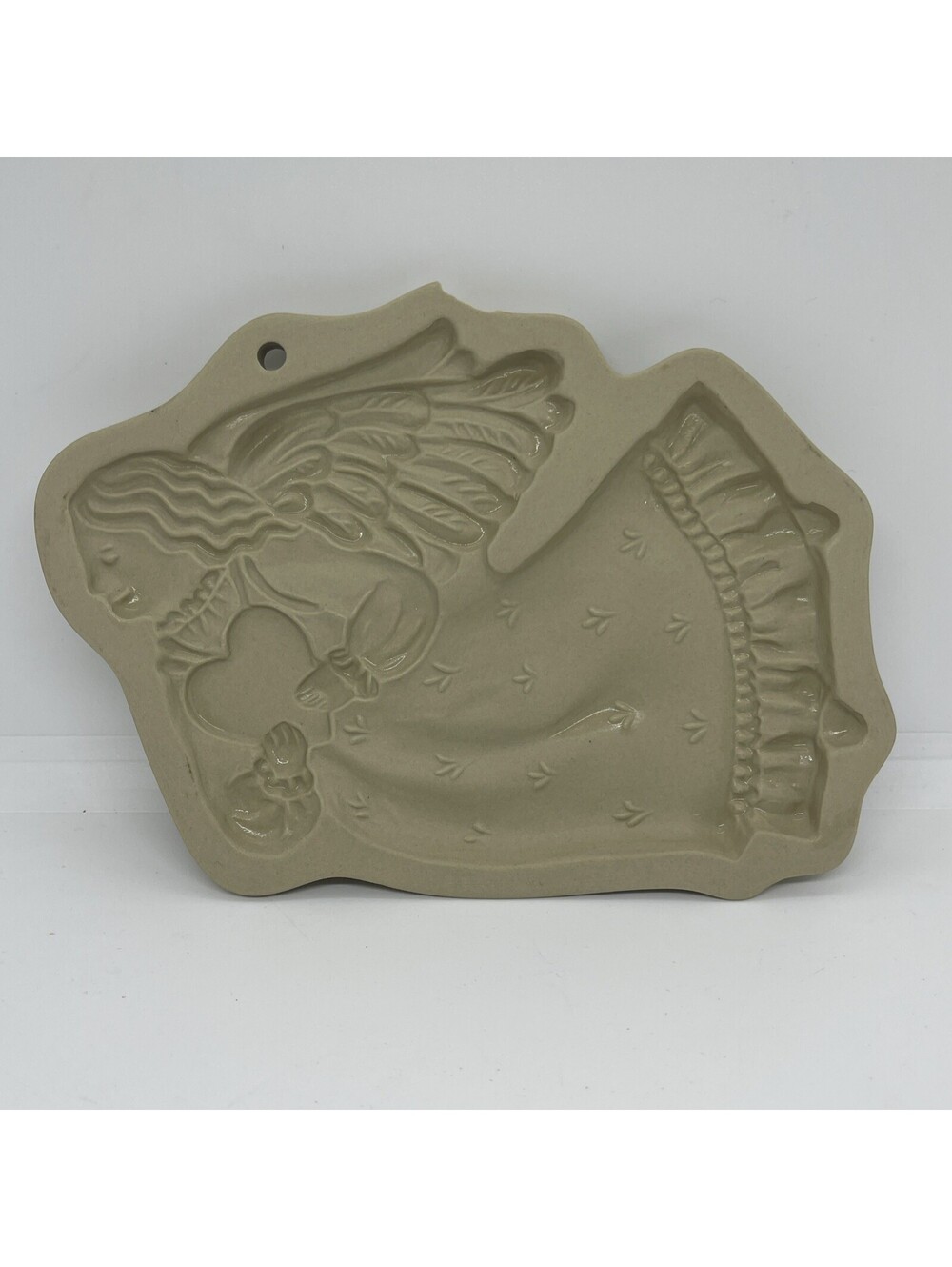 Brown Bag Cookie Art Hill Design 1987 Vintage Cookie Press Angel